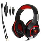 Beexcellent GM-1 Stereo Bass Gaming Wired Headphone with Microphone & LED Light, For PS4, Smartphone, Tablet, PC, Notebook(Red) - 1