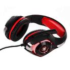 Beexcellent GM-1 Stereo Bass Gaming Wired Headphone with Microphone & LED Light, For PS4, Smartphone, Tablet, PC, Notebook(Red) - 2