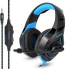 ONIKUMA K1 Deep Bass Noise Canceling Gaming Headphone with Microphone, For PS4, Smartphone, Tablet, PC, Notebook(Black+Blue) - 1