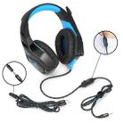 ONIKUMA K1 Deep Bass Noise Canceling Gaming Headphone with Microphone, For PS4, Smartphone, Tablet, PC, Notebook(Black+Blue) - 7