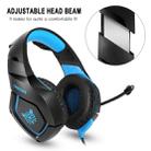 ONIKUMA K1 Deep Bass Noise Canceling Gaming Headphone with Microphone, For PS4, Smartphone, Tablet, PC, Notebook(Black+Blue) - 8