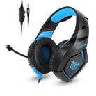 ONIKUMA K1-B Deep Bass Noise Canceling Camouflage Gaming Headphone with Microphone(Black Blue) - 1