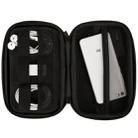 Original Xiaomi Youpin Mobile Power Hard Disk Charger Earphone Portable PU Receiving Case(Black) - 1