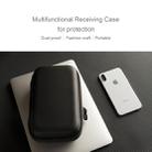 Original Xiaomi Youpin Mobile Power Hard Disk Charger Earphone Portable PU Receiving Case(Black) - 2