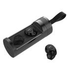 SARDiNE F8 TWS Bluetooth V5.0 Wireless Stereo Earphones with Charging Box(Black) - 2