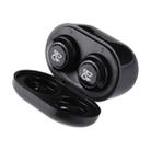 Air Twins TWS1 Bluetooth V5.0 Wireless Stereo Earphones with Magnetic Charging Box(Black) - 3