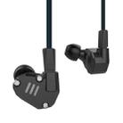 KZ ZS6 Eight Unit Circle Iron Aluminum Alloy In-ear HiFi Earphone without Microphone (Black) - 1