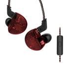 KZ ZS10 Ten Unit Circle Iron In-ear Mega Bass HiFi Earphone with Microphone (Red) - 1