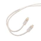 KZ A 8 Pin Oxygen-free Copper Silver Plated Upgrade Cable for KZ ZS3 / ZS4 / ZS5 / ZS6 / ZSA Earphones(White) - 1