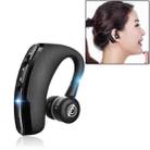 V9 Business Handsfree Wireless Bluetooth Headset CSR 4.1 with Mic for Driver Sport (Black) - 1