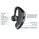 V9 Business Handsfree Wireless Bluetooth Headset CSR 4.1 with Mic for Driver Sport (Black) - 7