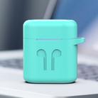 Wireless Earphones Charging Box Silicone Protective Case for Huawei Honor FlyPods / FreeBuds 2(Green) - 1