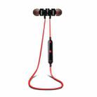 ipipoo iL93BL Magnetic Ear Shell Bluetooth Headset(Black Red) - 1