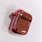 Electroplating TPU Case for Apple AirPods 1/2(Pink) - 1