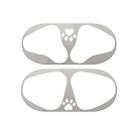 Cat Claw Pattern Metal Dustproof Protective Sticker for Apple AirPods 1/2(Silver) - 2