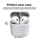 Cat Claw Pattern Metal Dustproof Protective Sticker for Apple AirPods 1/2(Silver) - 4