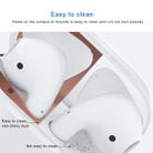 Cat Claw Pattern Metal Dustproof Protective Sticker for Apple AirPods 1/2(Silver) - 6