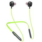 BH-I37 Bluetooth 5.0 Wire-controlled Bluetooth Earphone Built-in High-fidelity Microphone, Support Call (Green) - 1