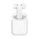 i9 Touch Wireless TWS Sport Bilateral Stereo Bluetooth 5.0 Headset with Charging Box, Touch Version (White) - 2