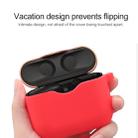 For Sony WF-1000XM3 Anti-lost Liquid Silicone Bluetooth Earphone Protective Case with Dust Plug(Red) - 4