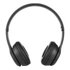 P47 Foldable Wireless Bluetooth Headphone with 3.5mm Audio Jack, Support MP3 / Call(Black) - 3