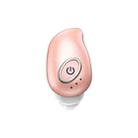 V21 Mini Single Ear Stereo Bluetooth V5.0 Wireless Earphones without Charging Box(Pink) - 1