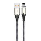TOTUDESIGN BAL-061 Thunder Series 8 Pin Automatic Adsorption Magnectic Charging Cable, Length: 1.2m(Black) - 1