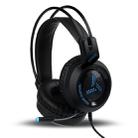 HAMTOD V2000 Short Microphone Dual 3.5mm + USB Interface Wired Gaming Headset, Cable Length: 2.1m - 1