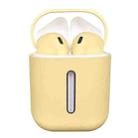 Q8L TWS Bluetooth 5.0 Touch Wireless Bluetooth Earphone with Magnetic Adsorption Charging Case, Supports Power Display & HD Calling(Yellow) - 2