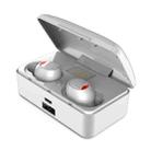 G10 TWS Bluetooth 5.0 Wireless Bluetooth Earphone with Charging Box, Support Digital Display & HD Call & Power Bank(White) - 2