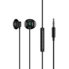 Original Xiaomi Black Shark 3.5mm Wire-controlled Semi-in-ear Gaming Earphone, Support Calls, Cable Length: 1.2m(Black) - 1