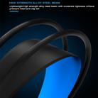 HAMTOD V1000 Dual-3.5mm Plug Interface Gaming Headphone Headset with Mic & LED Light, Cable Length: 2.1m(Blue) - 9