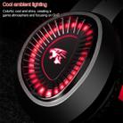 HAMTOD V1000 Dual-3.5mm Plug Interface Gaming Headphone Headset with Mic & LED Light, Cable Length: 2.1m(Red) - 9
