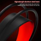 HAMTOD V1000 Dual-3.5mm Plug Interface Gaming Headphone Headset with Mic & LED Light, Cable Length: 2.1m(Red) - 10