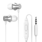 Original Lenovo HF130 High Sound Quality Noise Cancelling In-Ear Wired Control Earphone(White) - 1