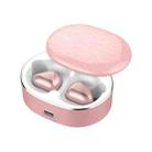 T50 6D Noise Cancelling Bluetooth V5.0 Wireless Bluetooth Headphone, Support Binaural Calls (Pink) - 1