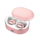 T50 6D Noise Cancelling Bluetooth V5.0 Wireless Bluetooth Headphone, Support Binaural Calls (Pink) - 2