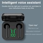 P100pro TWS Bluetooth 5.0 Touch Wireless Bluetooth Earphone with Charging Box & LED Smart Digital Display, Support Siri & Call(Black) - 12