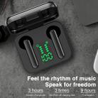P100pro TWS Bluetooth 5.0 Touch Wireless Bluetooth Earphone with Charging Box & LED Smart Digital Display, Support Siri & Call(Black) - 14