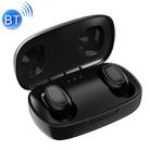 T10 TWS Bluetooth 5.0 Touch Wireless Bluetooth Earphone with Magnetic Attraction Charging Box & LED Display, Support Siri & HD Call(Black) - 1