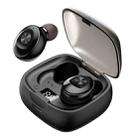 XG-8 TWS Digital Display Touch Bluetooth Earphone with Magnetic Charging Box(Black) - 1