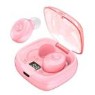 XG-8 TWS Digital Display Touch Bluetooth Earphone with Magnetic Charging Box(Pink) - 1