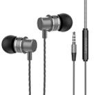 Original Lenovo HF118 Smart Wired Control Metal Earphone (Black) - 1