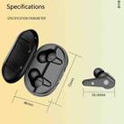 Air Plus Bluetooth 5.0 Mini Binaural Wireless Stereo Sports Bluetooth Earphone with Charging Box(Black) - 7