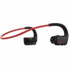 J2 Bluetooth 4.2 Binaural Hanging Type Wireless Sports Bluetooth Earphone, Built-in Memory (Red) - 1