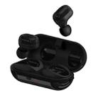 TWS-N9 Bluetooth 5.0 Mini Binaural True Wireless Stereo Sports Bluetooth Earphone with Charging Box(Black) - 1