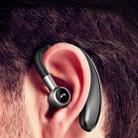 V7 Bluetooth 5.0 Business Style Wireless Stereo Sports Bluetooth Earphone, Support Inform Caller Name (Black) - 8