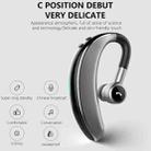 V7 Bluetooth 5.0 Business Style Wireless Stereo Sports Bluetooth Earphone, Support Inform Caller Name (Black) - 9