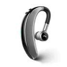 V7 Bluetooth 5.0 Business Style Wireless Stereo Sports Bluetooth Earphone, Support Inform Caller Name (Grey) - 1