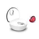 X7 Bluetooth 4.1 Mini Invisible Wireless Sports Bluetooth Earphone with Charging Box (Red) - 1